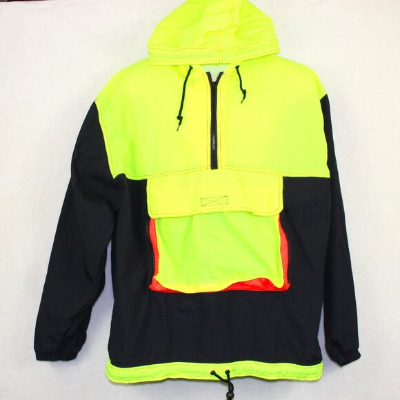 Vintage 80s DASH Life Adventure Nylon Windbreaker Mens Large - Picture 1 of 6